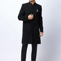 Aesthelia Embroidered Sherwani Set-picture-30