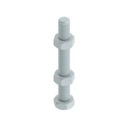 STEEL-SMITH Standard Hex Spindles with 2 Nuts M8 Dia, SH-865-2N (Set of 3 Pcs)-picture-11
