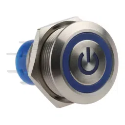 RS PRO Illuminated Push Button Switch Momentary 22.2 mm DPDT Blue LED 250 V AC, 1759279-picture-33