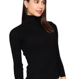 PINOVO Black Cotton Tops-picture-33