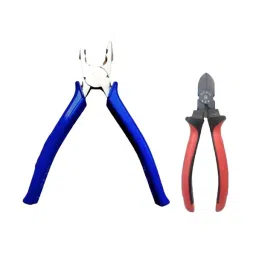 Sky Blue SBE_PLIER_COMBOS_COMBO_162 7.8 inch Stainless Steel Lineman Plier (Pack of 2)-picture-43