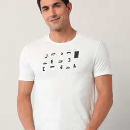 U.S. Polo Assn. Denim Co. Men Typography Printed Round Neck Slim Fit T-shirt image 3