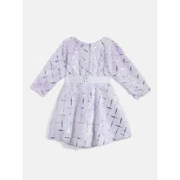 Aarika Print Woollen A-Line Dress image 5