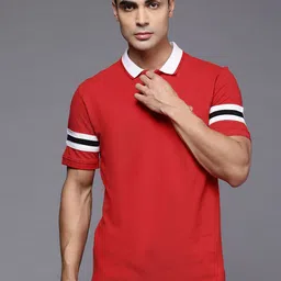 Ducati Stripe Detail Polo Collar Pure Cotton T-shirt-picture-12