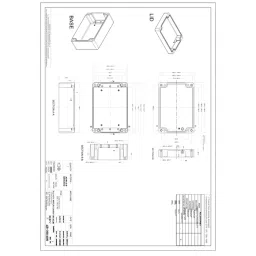 RS PRO Grey Aluminium Enclosure, IP66, IP67, IP68, IK09, Grey Lid, 200 x 140 x 90 mm Model No 1901864 image 2