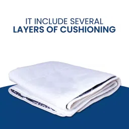 Peng Essentials Ironing Sheet-Black Cotton Iron Mat Black image 5