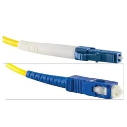 Mak World SC to LC Optical Fiber Patch Cord 9/125 Single-Mode Simplex 5 m Yellow image 5