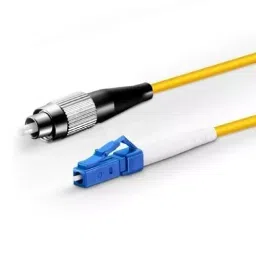 Mak World FC to LC Optical Fiber Patch Cord 9/125 Single-Mode Simplex 5 m Yellow image 3