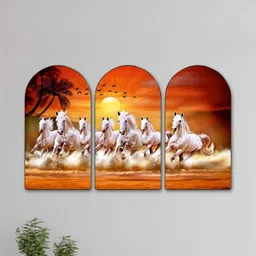 SAF Multicoloured Set of 3 Piece MDF Wall Fashion-picture-24