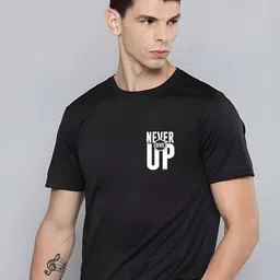 SZN Typography Printed Round Neck T-shirt image 3