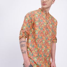 Anouk Rustic Ethnic Motifs Printed Kurta-picture-9