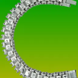 Dynamic Retail Global Silver-Plated Stainless Steel Bracelet-picture-40