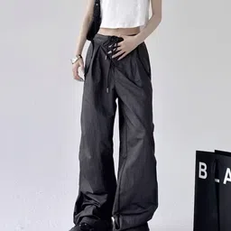 KPOP Women Easy Wash Trousers image 3