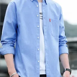 HERE&NOW Men Opaque Casual Shirt-picture-49