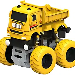 littlepaws Monster Dumper Truck Engineering Vehicle Construction Truck, Friction Powered-picture-42