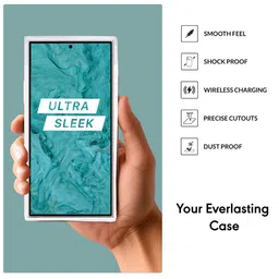 SPRIG Solid Samsung Galaxy S24 Ultra 5G Back Case Mobile Accessories image 5