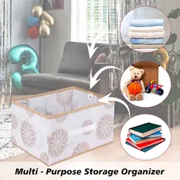 Aura White & Beige Multi-Utility Organisers image 4