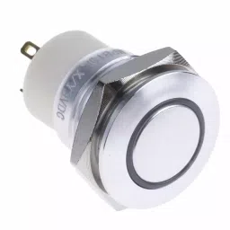 RS PRO Illuminated Push Button Switch Latching 16 mm SPST Yellow LED 36 V DC, 1759147-picture-14