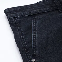 WROGN Men Light Fade Stretchable Cargo Style Jeans image 2