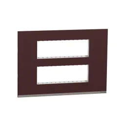 schneider electric Schneider Unica Pure Plastic Surround Grid Plate, UNSCP12M_GY (Pack of 5) image 1