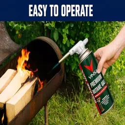 Vinsa Butane Gas Can for Refilling Lighters, Camping Stoves, Torches 225 g image 4