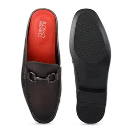 ROSSO BRUNELLO Men Leather Formal Loafers image 5