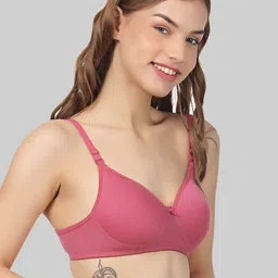 FUNAHME Pack of 2 Full Coverage Lightly Padded Bra With All Day Comfort image 2