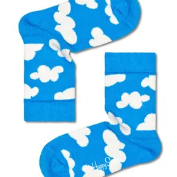 HAPPY SOCKS Organic Cotton Blend Clouds Printed Socks - Blue-picture-14