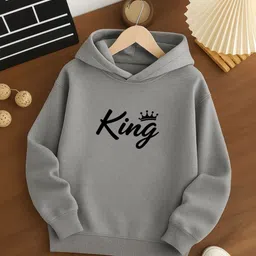 EZEE SLEEVES Unisex Kids Printed Hooded Sweatshirt-picture-20