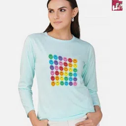 Metronaut Women 2 Printed Bio Finish Applique T-shirt-picture-36