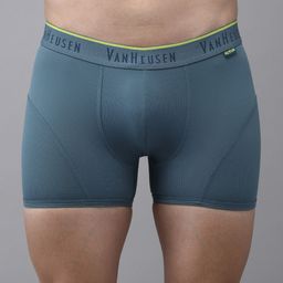 van heusen innerwear Van Heusen Men Blue Grey Solid Swift Dry 4 Way Stretch AIR Series Active Trunk-picture-12