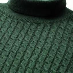 Mast & Harbour Turtleneck Cable Knit Pullover image 2