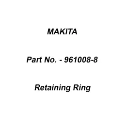 Makita Retaining Ring S-5 Suitable For 9565CVL, Part No 961008-8-picture-13