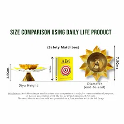 Lamina Multicolor Set of 60 Multicolour Lotus-Shaped Diyas image 3