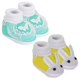 NESKA MODA Unisex Kids Cotton Booties-picture-20