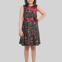BEING NAUGHTY Girls Floral Printed A-Line Dress-image-47