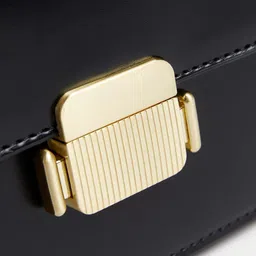 Marks & Spencer Leather Structured Sling Bag with Quilted image 3