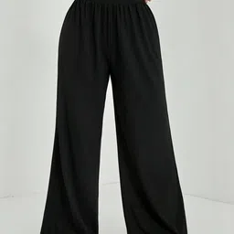 Imsa Moda Women Loose Fit High-Rise Trousers-picture-34
