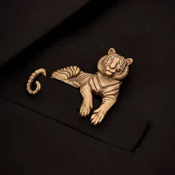 COSA NOSTRAA Men Enigmatic Stripes Brooch-picture-13