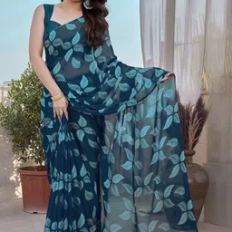 PAYAL CREATION Floral ArtSilk Bandhani Saree-image-45