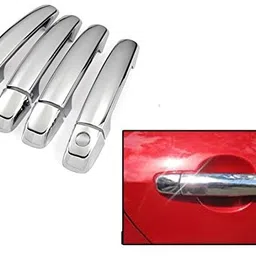 Kozdiko Chrome Handles Door Latch Cover Set of 4 Pcs for Maruti Suzuki Ertiga (Nov 2018-Present) image 4
