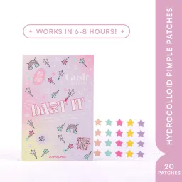 Gush Beauty Dart It Pimple Patches Work in 6-8 Hrs For Acne, Zits And Blemishes - Super Star (5 Colors) image 1