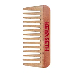 Keya Seth Aromatherapy Neem Wooden Comb Wide Tooth For Hair Growth For Men & Women All Purpose - Small image 1