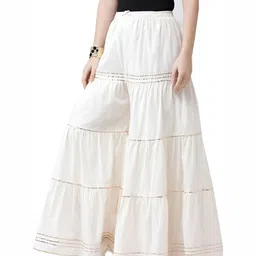 MIXFIT Women Ethnic Wide Leg Palazzos-picture-35