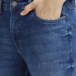 R&B Men Slim Fit Mid-Rise Heavy Fade Jeans image 4