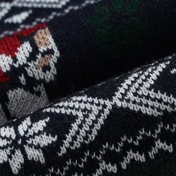 U.S. Polo Assn. Kids Boys Graphic Self Design Round Neck Long Sleeves Pullover Sweaters image 2