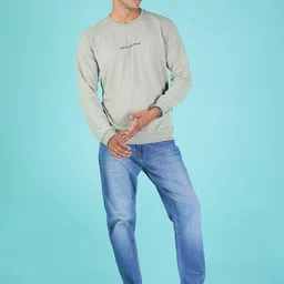 V-Mart Men Regular Fit Low-Rise Light Fade Stretchable Jeans image 5