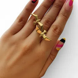 KGN HANDICRAFTS Gold-Plated Finger Ring-picture-16