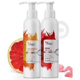 Oneway Happiness Set Of 2 Vitamin C & Rose Body Lotion - 200 ml Each-picture-17