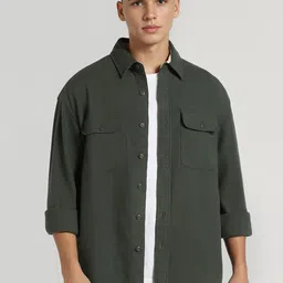 AMERICAN EAGLE OUTFITTERS Men Classic Opaque Casual Shirt-picture-25